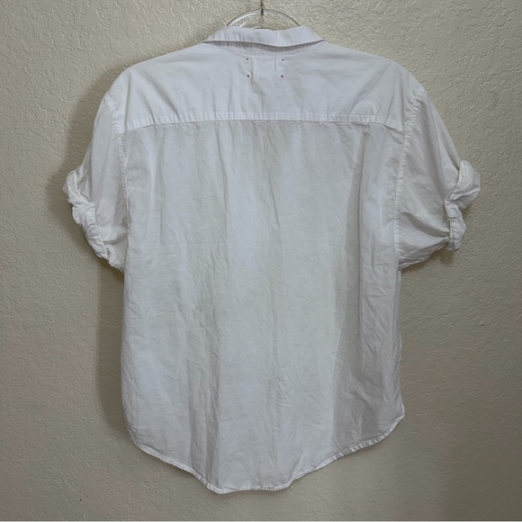 Xirena White Channing Shirt button down size XS - Picture 7 of 9